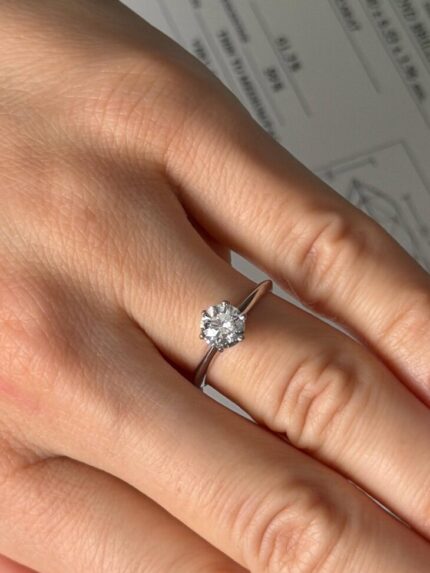 Кольцо Tiffany Solitaire 1.01 Ct
