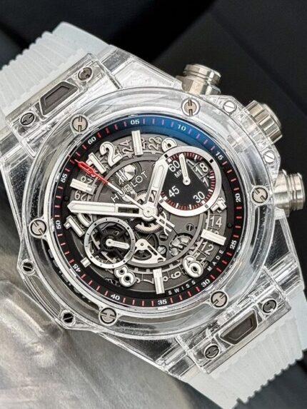 Big Bang Unico Magic Sapphire 45 Skeleton Limited Edition 500 экземпляров