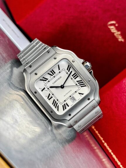 SANTOS DE CARTIER Large titanium