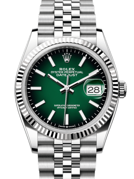 Datejust 36 Ombré Green Jubilee