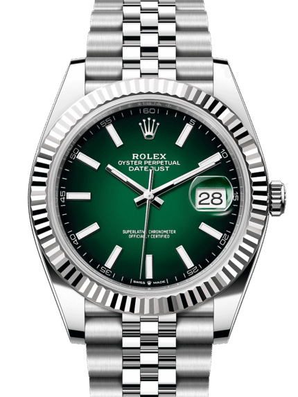 Datejust 41 Ombré Green Jubilee